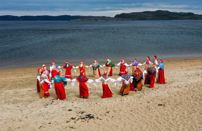 Teriberka Village In Northwestern Russia