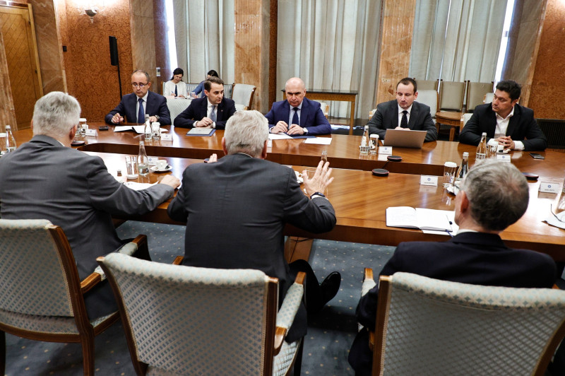 Întrevederea premierului Ilie Bolojan cu reprezentanții companiei AtkinsRealis Canada