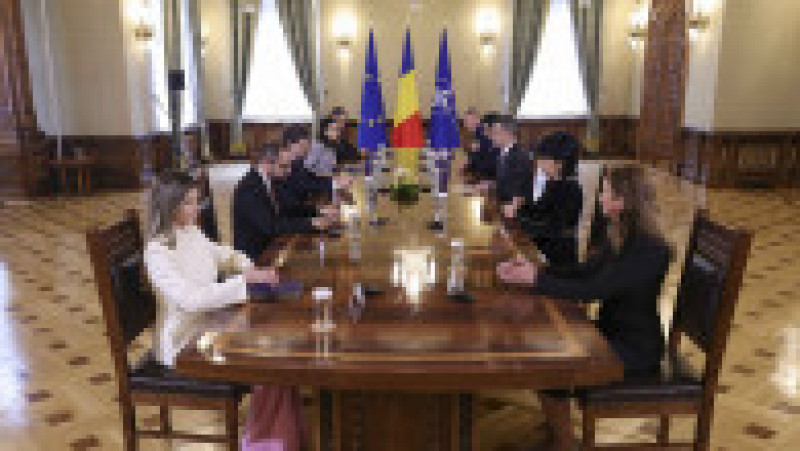 Consultari sustinute de presedintele Romaniei cu partidele parlamentare la Palatul Cotroceni, in Bucuresti, 23 iunie 2026. Inquam Photos / Octav Ganea | Poza 5 din 7