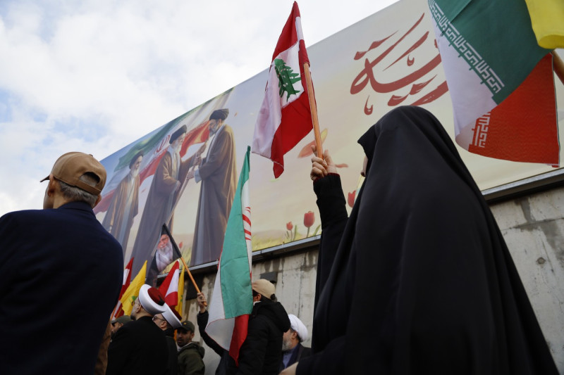 Lebanese Parties Stage Protest In Beirut Against Expulsion Of Iranian Ambassador