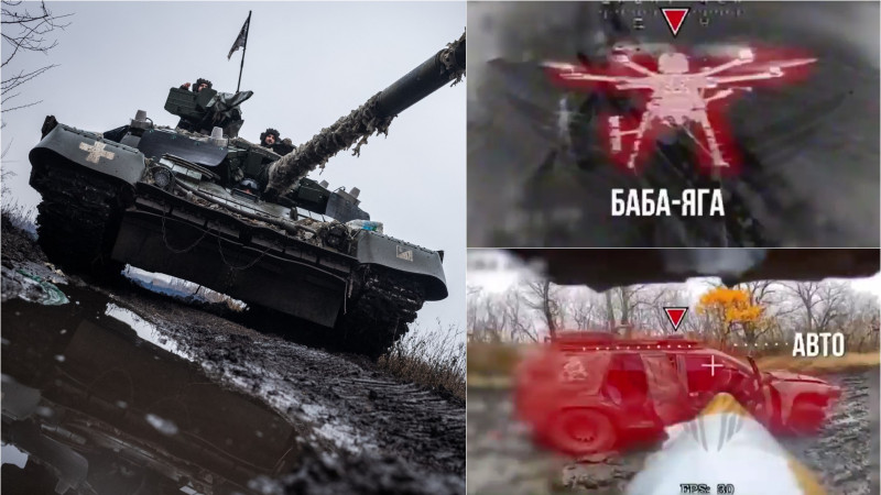 tanc-ucraina-imagini-atacuri-drone-pokrovsk