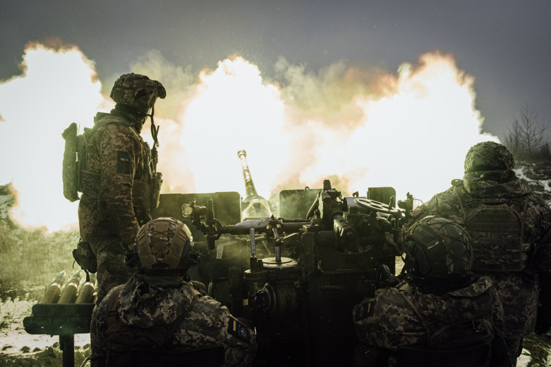 The Battle of Bakhmut in Ukraine